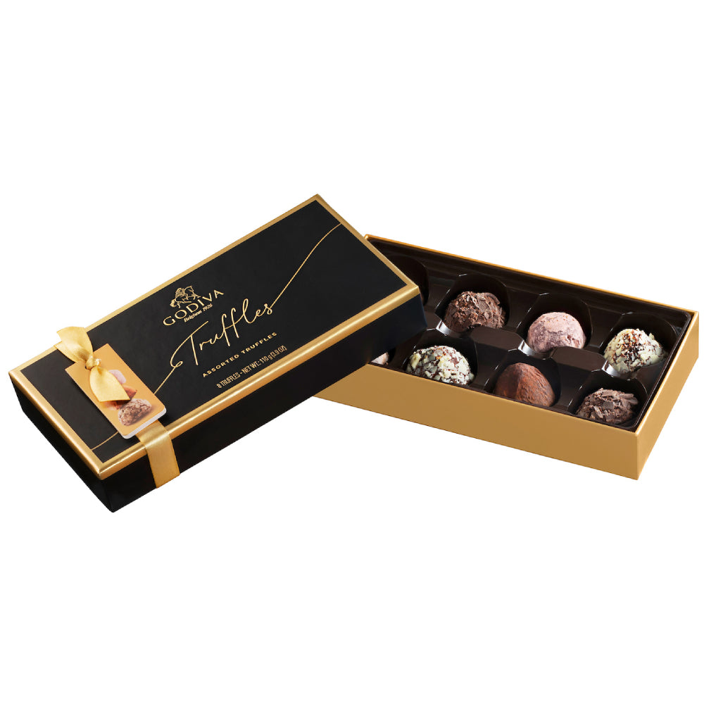 Assorted Chocolate Truffle Box - 8pcs |godiva EU