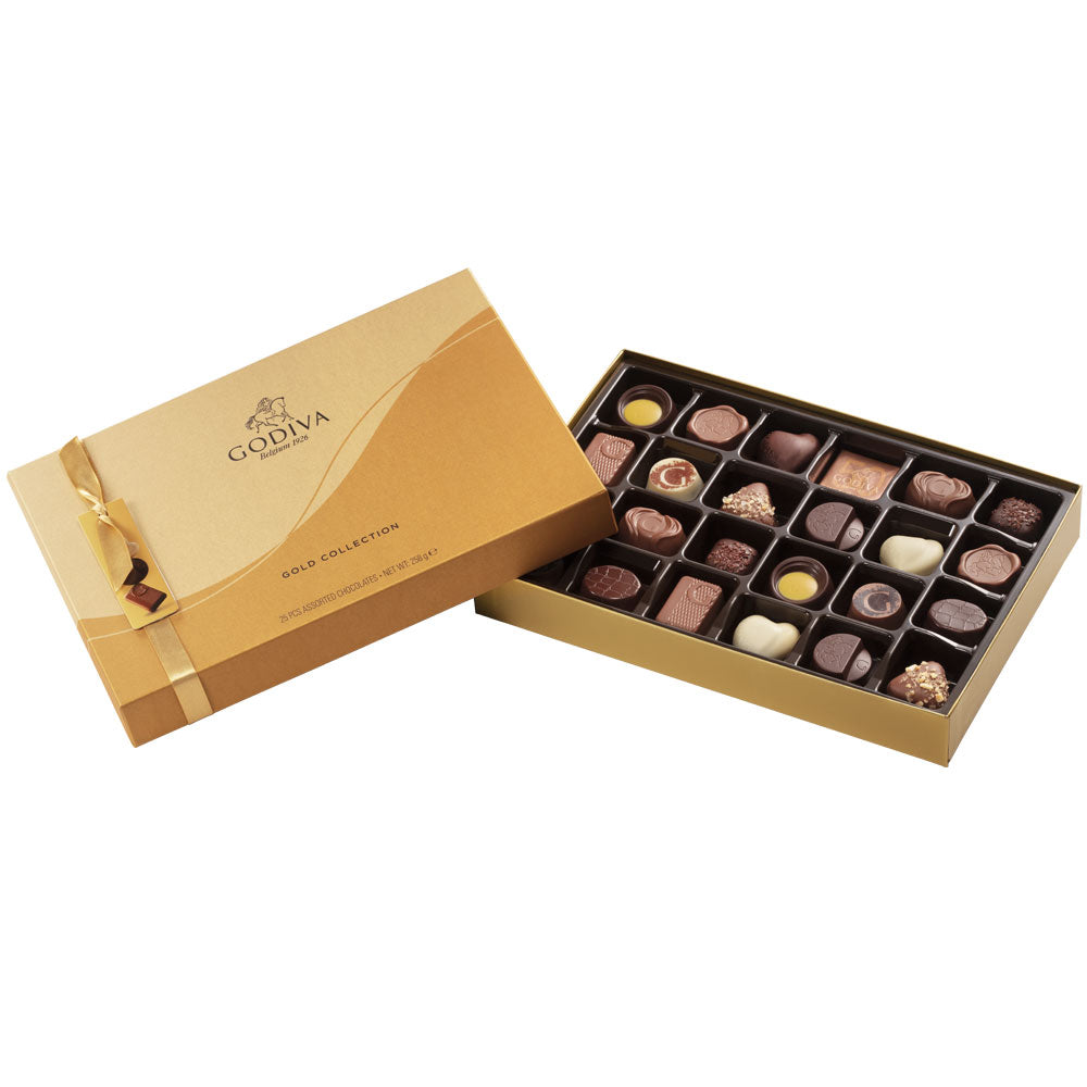 Gold Collection: Assorted Chocolate Box - 25pcs |godiva EU